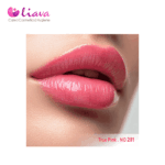 رژ لب مایع ابریشمی ساتین سرژه کد 201 (True Pink) - Image 2