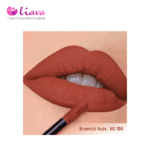 رژ لب مایع مخملی مات سرژه کد 104 (Brownish Nude) - Image 2